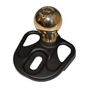 3-WAY HITCH PLATE WITH BALL 1 7 / 8''