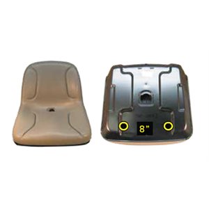 TRACTOR SEAT GRAY